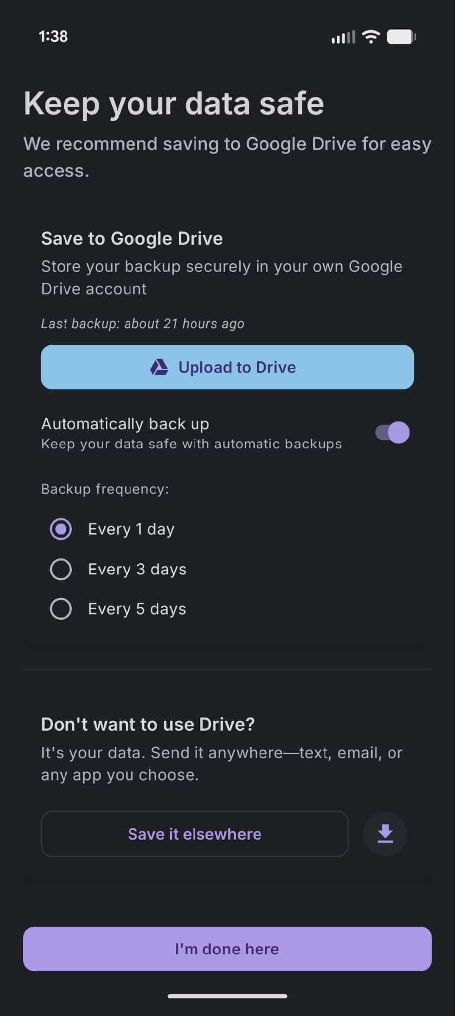 Quick photo sharing with contacts